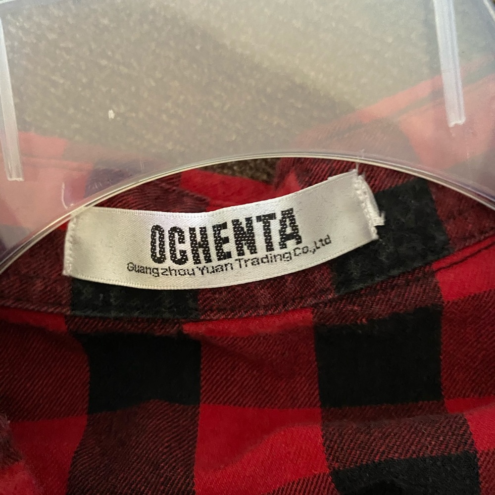 Ochenta button down flannel - Picture 4 of 7